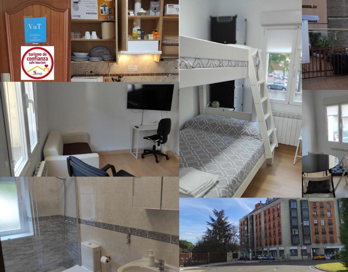 Precioso Apartamento Con Patio Zamora Buitenkant foto
